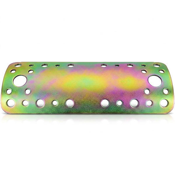 MINUTEX Piastra Giunzione Diritta per Legname D.MM 80/100 Zincato - MINUTEX